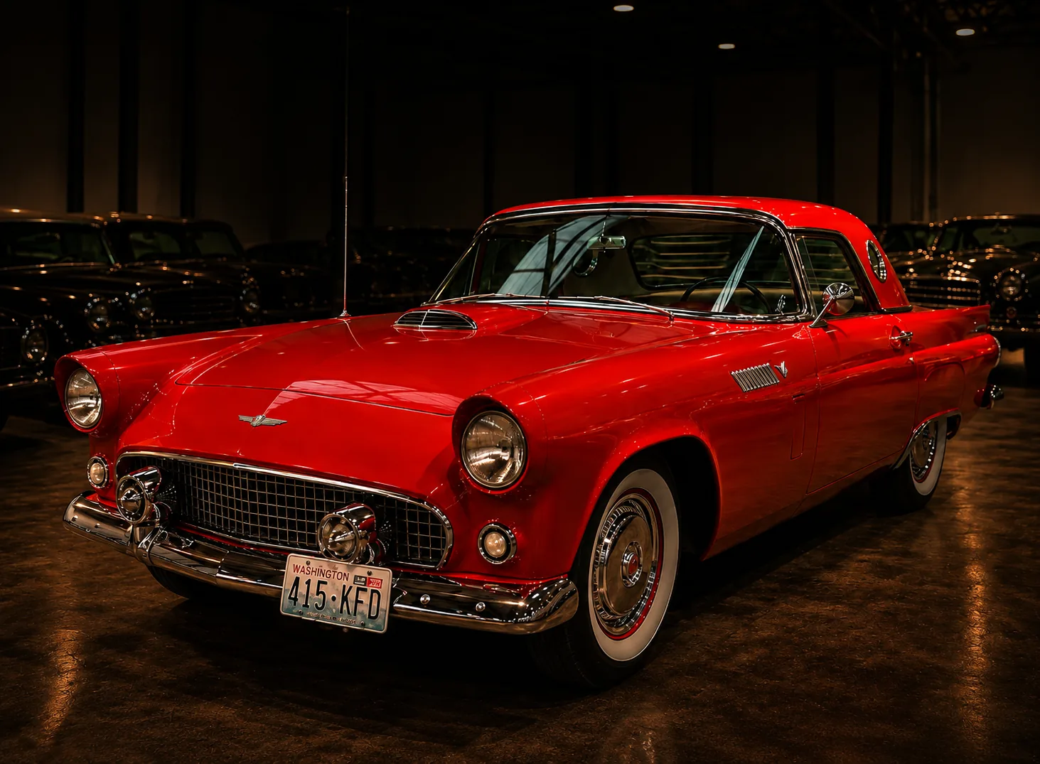 Ford Thunderbird 1955: O Pássaro que Redefiniu o Luxo Americano